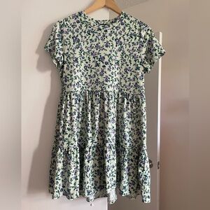 Forever 21 Floral Baby Doll Dress Size M